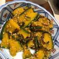 ぽぬぅ's cooksnap of when they made ➏　かぼちゃの胡麻味噌炒め　➏.