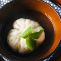 ごごchan☆'s cooksnap of when they made おだしの醍醐味！海老しんじょのお吸い物.