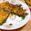 みみみ氏's cooksnap of when they made ほうれん草とチーズのチヂミ☆.