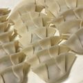 クックM6DK2O☆'s cooksnap of when they made 皮から作るセロリ入り水餃子.
