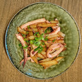 ちゃはち's cooksnap of when they made 簡単❤イカとじゃがいもの麺つゆバター炒め.
