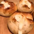 ベーカー's cooksnap of when they made 黒ごまチーズパン.