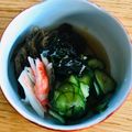 ボブナナ's cooksnap of when they made ★超簡単酢の物アレンジ★かにカマもずく酢.