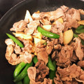 kamesayo's cooksnap of when they made たけのこと豚肉のこってり炒め煮.