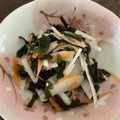 クック7IVFJ1☆'s cooksnap of when they made 簡単☆ワカメと大根の酢の物☆妊娠中も.