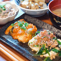 まなポコ's cooksnap of when they made ［豆腐ステーキ 豚挽肉 玉葱あん ］.