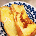 ＠るっこ's cooksnap of when they made 8枚切りでもふわふわ！フレンチトースト.