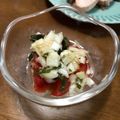 mikutasu's cooksnap of when they made デリ風！トマトと玉ねぎの青じそマリネ.