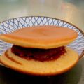 クック1S0J7X☆'s cooksnap of when they made お家で簡単！どら焼き(蜂蜜無し).