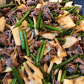嫁しゃん's cooksnap of when they made 筍たっぷり♪牛肉とにんにくの芽炒め.