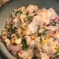 saki1010's cooksnap of when they made ☺コンソメ炒飯☺.