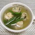ジョングレ's cooksnap of when they made ひじき入り鶏団子のお汁.