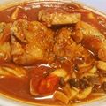 naki1227's cooksnap of when they made 鶏モモ肉としめじのトマト煮込み.