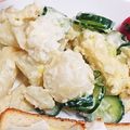 まめももちゃん's cooksnap of when they made りんご、じゃがいもときゆうりのサラダ.