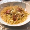 ともえcook's cooksnap of when they made キャベツとベーコンのチーズ炒め温玉乗せ.