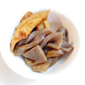 はぎっ子's cooksnap of when they made おばあちゃんのこんにゃくとちくわの煮物.