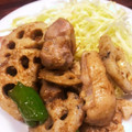 tocoletti's cooksnap of when they made 鶏肉と蓮根の醤油柚子胡椒マヨソテー.
