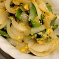 がぁる's cooksnap of when they made 新玉ねぎときぬさやの炒め煮.
