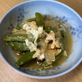 うたちゃん☆'s cooksnap of when they made 簡単！スナップエンドウの卵とじ.