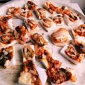 えりりすん's cooksnap of when they made はんぺんキムチピザ.