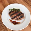 しみあいさん's cooksnap of when they made ビッグボーイ風の焼き目つき♪俵ハンバーグ.