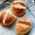 あんじゅみみ's cooksnap of when they made 中力粉100%基本のミルクパン.
