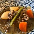 aurara's cooksnap of when they made 甘くてほっこり肉じゃが♡.