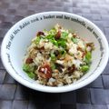 よこ耳ねこ's cooksnap of when they made 残り物きんぴらごぼうで炒飯☆.