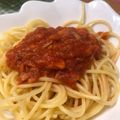クックP1T3Z0☆'s cooksnap of when they made 大葉香るツナとトマトのスパゲティ.