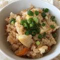 よん妻's cooksnap of when they made モッチリ美味しい～お餅でおこわ♪.