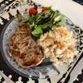 のらむーちょ's cooksnap of when they made シンプル☆ガーリックライス　ステーキ丼.