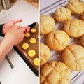 はなこう's cooksnap of when they made Xmas☆15分でメロンパン風スコーン♪.