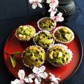 xoxoyumi07's cooksnap of when they made 抹茶とチョコの簡単カップケーキ✾.