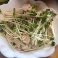 やーしー's cooksnap of when they made 時短！ささみと梅肉の冷製パスタ風うどん！.
