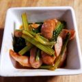 ゆゆよん's cooksnap of when they made お弁当に✿ウインナーと小松菜のケチャ炒め.