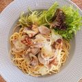 yossiey's cooksnap of when they made ★簡単★ボンゴレ・ビアンコ.