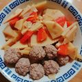まりえmy's cooksnap of when they made 超簡単、筍と肉団子の煮物！.