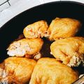 にわとりホリデー's cooksnap of when they made 卵の巾着煮.