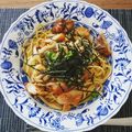あら⭐のり子's cooksnap of when they made 照り焼きチキンの和風パスタ.