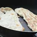 kkmkn's cooksnap of when they made ホットケーキミックスで超簡単なナン☆.