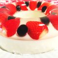 あぎっこ's cooksnap of when they made ２層の♪苺ヨーグルトゼリー.