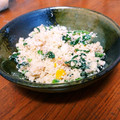 kazyue's cooksnap of when they made ツナ缶と春菊のおからの和え物.