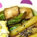 美々☆彡's cooksnap of when they made ✿はんぺんとアスパラのバルサミコ炒め✿.