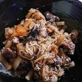 koalaria's cooksnap of when they made 大根&こんにゃく&サンマ缶のうま煮.