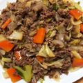 ほもい's cooksnap of when they made 旨っ！！春キャベツとにんにくの甘辛炒め.
