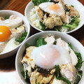 カズ形33's cooksnap of when they made ☆とろ～り卵の蒸し鶏丼☆.