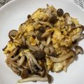 matsu1016's cooksnap of when they made しめじと卵の中華風あんかけ.