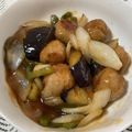 matsu1016's cooksnap of when they made 超簡単！ナスと肉団子の甘酢あん.