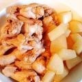 akikorn's cooksnap of when they made 簡単・春大根の手羽煮とかまぼこ.