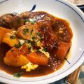 ちょこふみ's cooksnap of when they made 豚ヒレ肉のデミグラスソース煮込み.